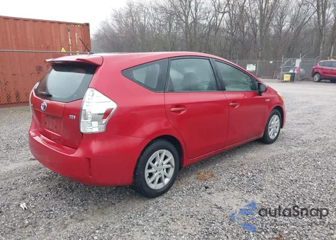 2012 Toyota Prius V Two z USA, uszkodzony, nr VIN JTDZN3EU6C3067226